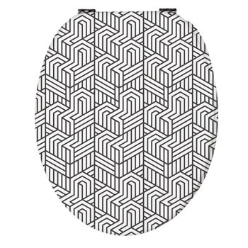 Tapa de inodoro thermodur geométrique