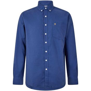 Farah Camisa manga larga Boxworth para hombre