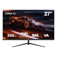 nilox monitor 27 gaming fhd 240hz pantalla para pc 686 cm 27 1920 x 1080 pixeles full hd lcd negro