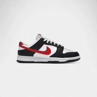 nike zapatillas dunk low retro red swoosh panda para hombre