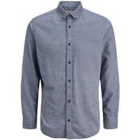 jack  jones camisa manga larga classic melange para hombre