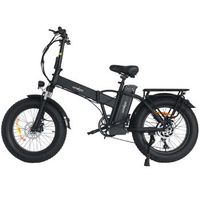 windgoo f21 pro bicicleta electrica - motor 250w bateria 48v 125ah 20x40 neumaticos - negra