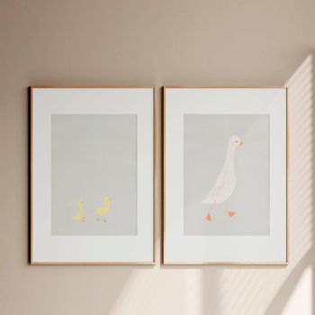 Set de 2 posters 107, 50x70 cm