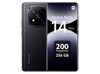 Xiaomi Redmi Note 14 Pro+, Midnight Black, 256 GB, 12 GB RAM, 6.67