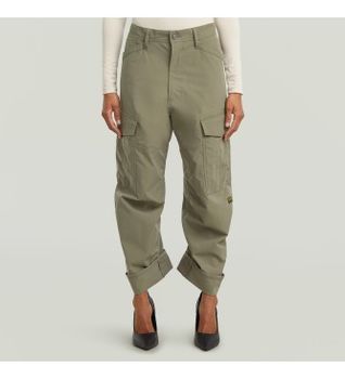 G-Star para mujer. D27022-D909-273 Pantalón Cargo 3D Boyfriend verde (26), Casual, Poliéster