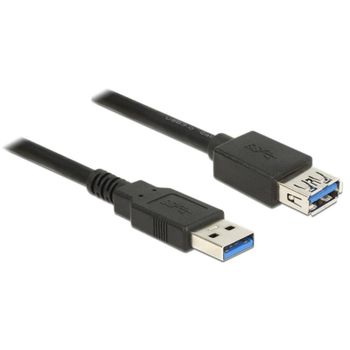Cable de extensión USB DeLOCK 85056 2 m USB 3.2 Gen 1 Negro