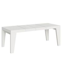 mesa extensible 200460x90 cm naxy premium fresno blanco
