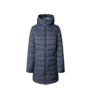 pepe jeans para mujer pl4024372 abrigo sally long marino xs casual poliamida