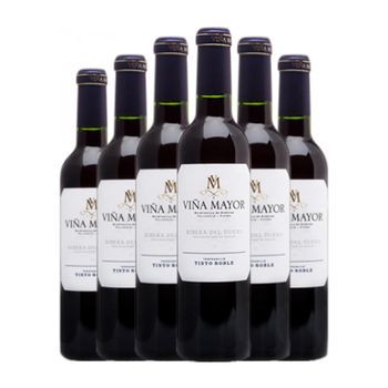 Viña Mayor Vino Tinto Ribera Roble Media Botella 37 Cl 13.5% Vol. (pack De 6 Unidades)
