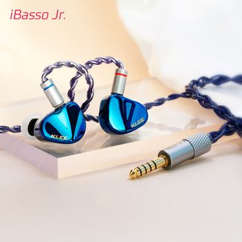 Audífonos Intrauditivos IBasso Jr. Klee con Interfaz de 3.5 y 4.4 mm, HIFI, para Música y Juegos