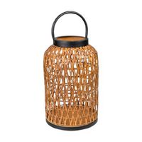 farol metal calado antique