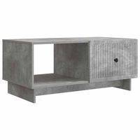 mesa de cafe gris hormigon 90 x 50 x 40 cm madera de ingenieria vidaxl