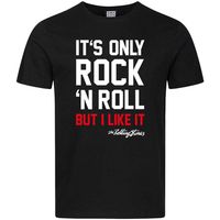 amplified clothing camiseta its only rock n roll para mujer