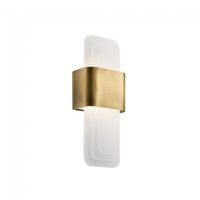 aplique de pared led serene 16w