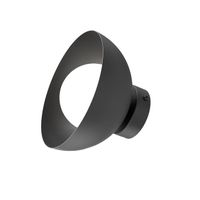 aplique de pared lumora negro