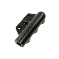 conector perno banjo moto guzzi serie grossa 4 articulaciones negro