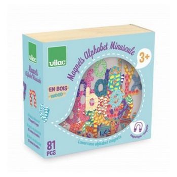 Imanes Alfabeto Minúsculas 81 Piezas