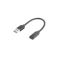 adaptador usb a a usb c lanberg ad-uc-ua-03 015m usb 32 gen 1 5gbps negro