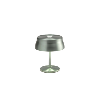 Lámpara De Mesa Led Inteligente Zafferano Sister Light Mini Con Wi-fi, Recargable Y Regulable, Color Verde