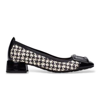 Hispanitas para mujer. HI254318 Zapatos de Piel Oporto negro (36), 3 a 5cm, Ninguno, Casual