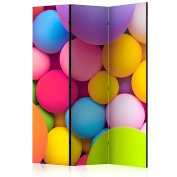 Biombo - Colourful Balls (135x172 Cm)