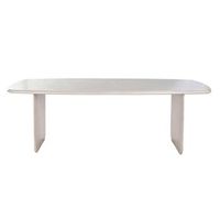 mesa comedor mango 218x100x76 blanco