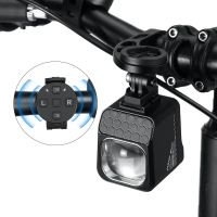 laotie bu10 faro led inalambrico para bicicleta 1600lm super brillante diseno de linea de corte bateria de 4000mah banco