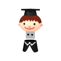 lote de 10 memorias usb graduacion nino birrete 8gb - pendrives detalles regalos originales graduaciones
