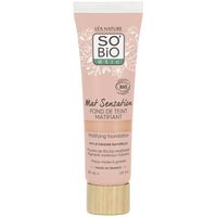 sobioetic base de maquillaje organic mattifying foundation - mat sensation - 15 vani para mujer