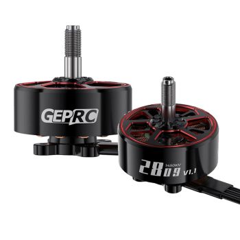 Motor sin escobillas GEPRC SPEEDX2 V1.1 2809 1280KV 1450KV de 5 mm para dron de carreras FPV RC