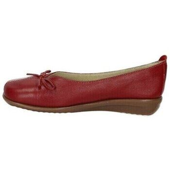 48 Horas Mocasines Manoletinas de piel para mujer
