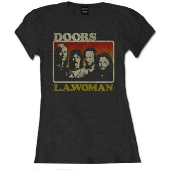The Doors Camiseta manga larga LA Woman para mujer