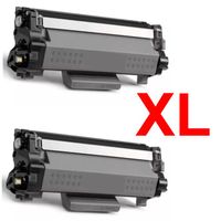 2 toner compatibles para brother tn2510xl tn-2510 xl tn2510 xl cartucho de toner para brother dcp-l2610  dcp-l2627  dcp-l2660  dcp-l2665  hl-l2400  hl-l2445  hl-l2447  mfc-l2800  mfc-l2827 
