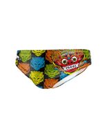 banador de waterpolo turbo islands of gods negro hombre estampado