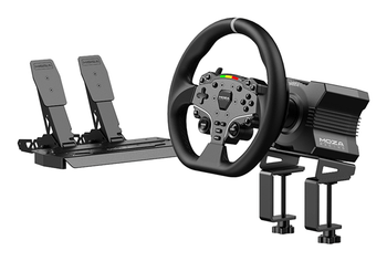 Moza Racing RS20 mando y volante Negro Volante Pedales PC