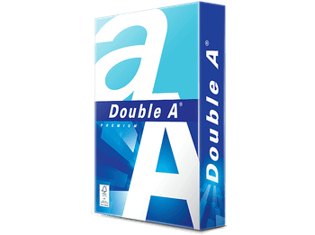 Papel Din A4 - Double A Premium, 80 g, 500 hojas, Blanco