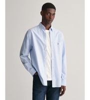 gant para hombre 3000200 camisa oxford regular fit azul m casual algodon clasico manga larga