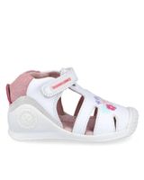 de biomecanics 212106 sandalias nina blanco