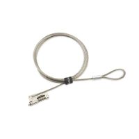 candado kensington slim nanosaver 20 eq combinacion 18m acero inoxidable zinc plata portatil