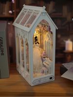 casa de munecas con rincon de libros diy caja de madera muebles en miniatura estanteria para casa de munecas juguetes de insercion para ninos y ninas regalos de cumpleanos