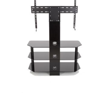 AVF SDCL900BB 900 mm TV Stand with Bracket - Black, Black