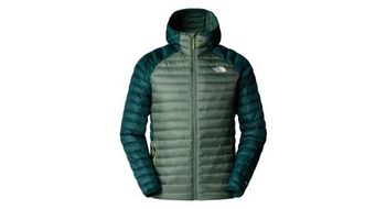 The north face chaqueta  p de plumon  p con capucha  p   strong bettaforca  strong   p verde hombre