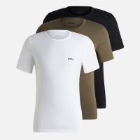 boss bodywear 3-pack cotton-jersey t-shirts - xl