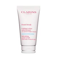 clarins cosmetica facial fresh scrub exfoliante refrescante en crema