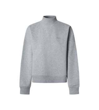 Pepe Jeans para mujer. PL5800007 Sudadera Bila gris (L), Casual, Algodón
