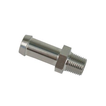 Junta de tanque recta 1/8'' NPT macho 3/8'' inox