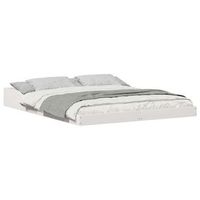 cama matrimonial  cama para adulto  estructura de cama 140 x 210 cm madera de pino macizo