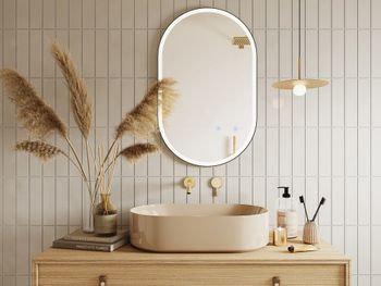 Espejo de cuarto de baño cristal negro