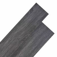 tableros de suelo negro y 526 m 18 uds pvc vidaxl