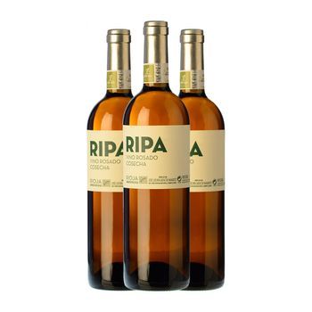 Ripa Navarrete Vino Rosado Rosado Rioja 75 Cl 13.5% Vol. (pack De 3 Unidades)